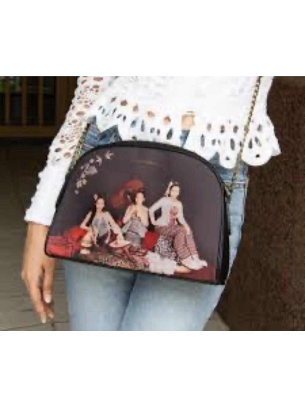 OFK-Thai Based Designer-Yangoods-Graphic-Crossbody Bag 3 Exotic Women